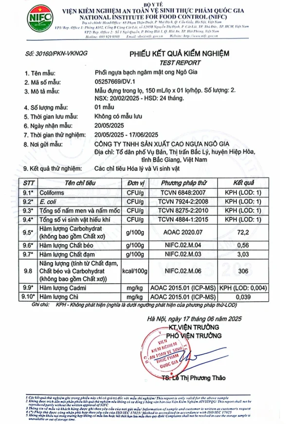 Kiểm nghiệm phổi ngựa bạch Kiểm nghiệm phổi ngựa bạch